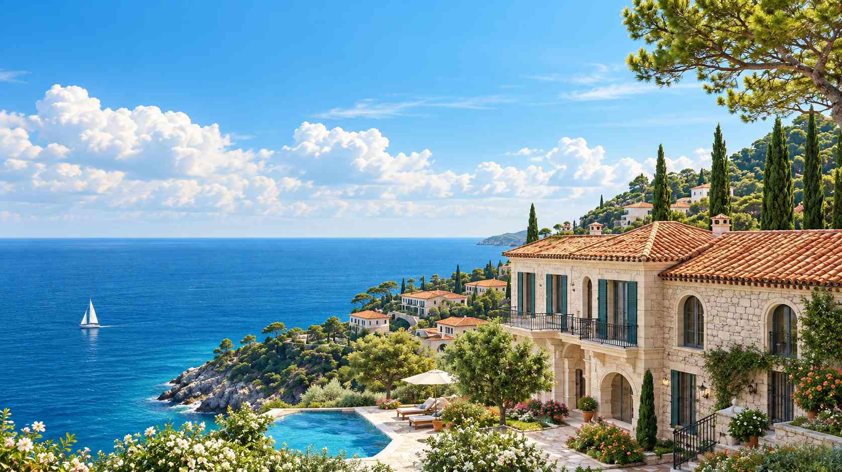 Luxury coastal villa on the Spanish Mediterranean
